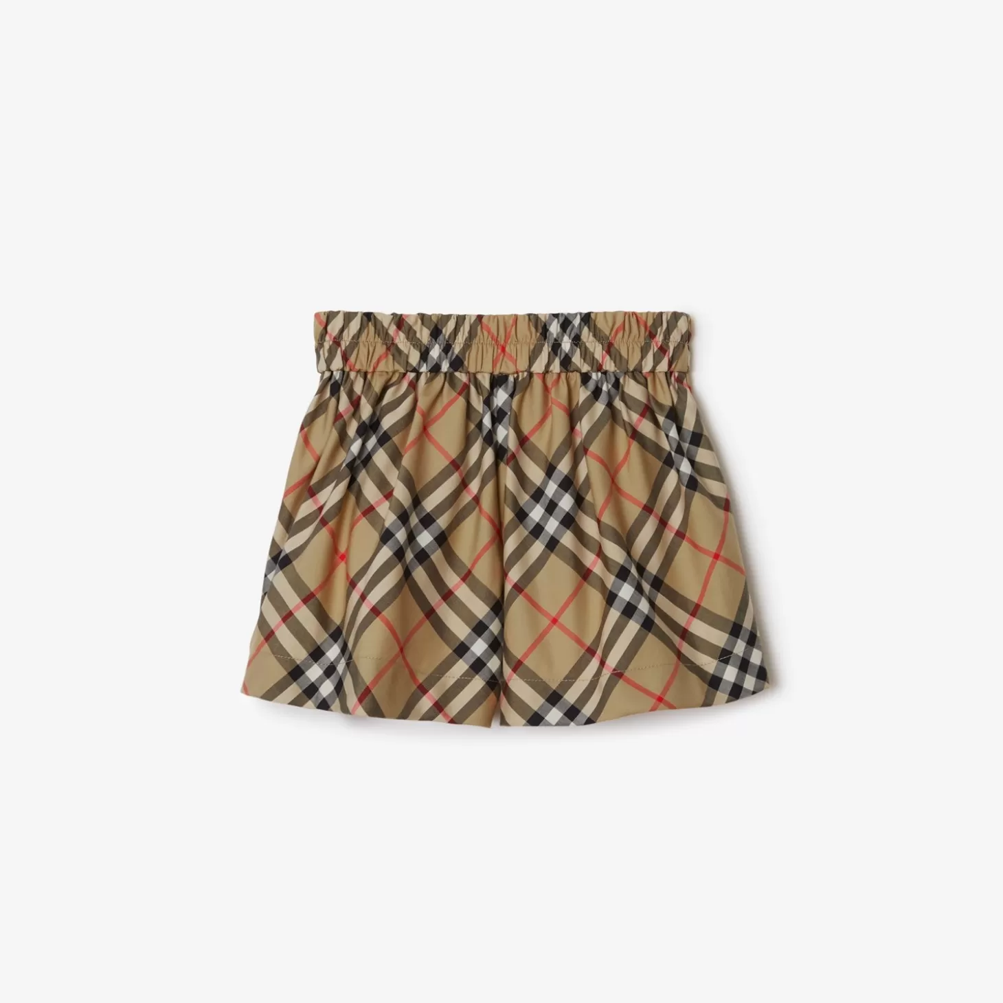 Burberry Rutiga shorts i stretchig bomull*Barn Bebispresenter | Kjolar och byxor