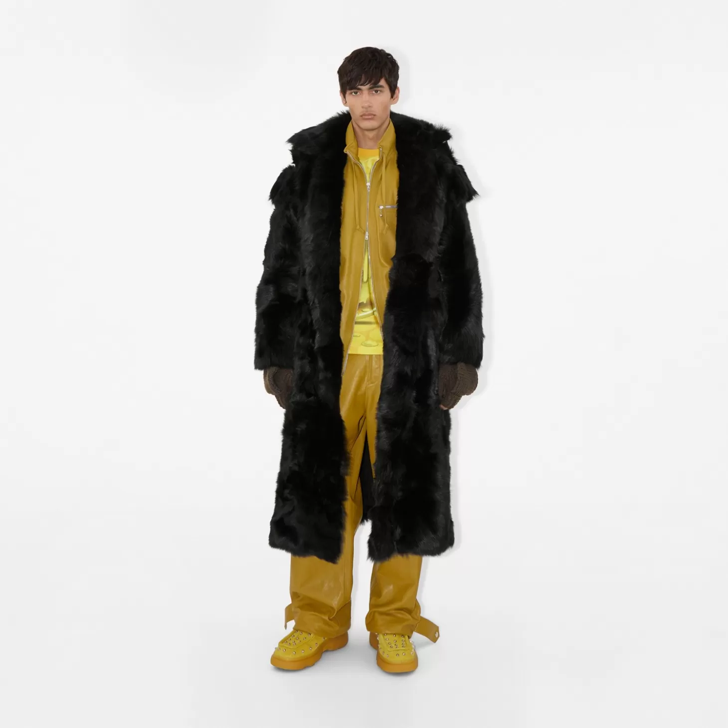 Burberry Shearling Coat*Män Kaffor och jackor