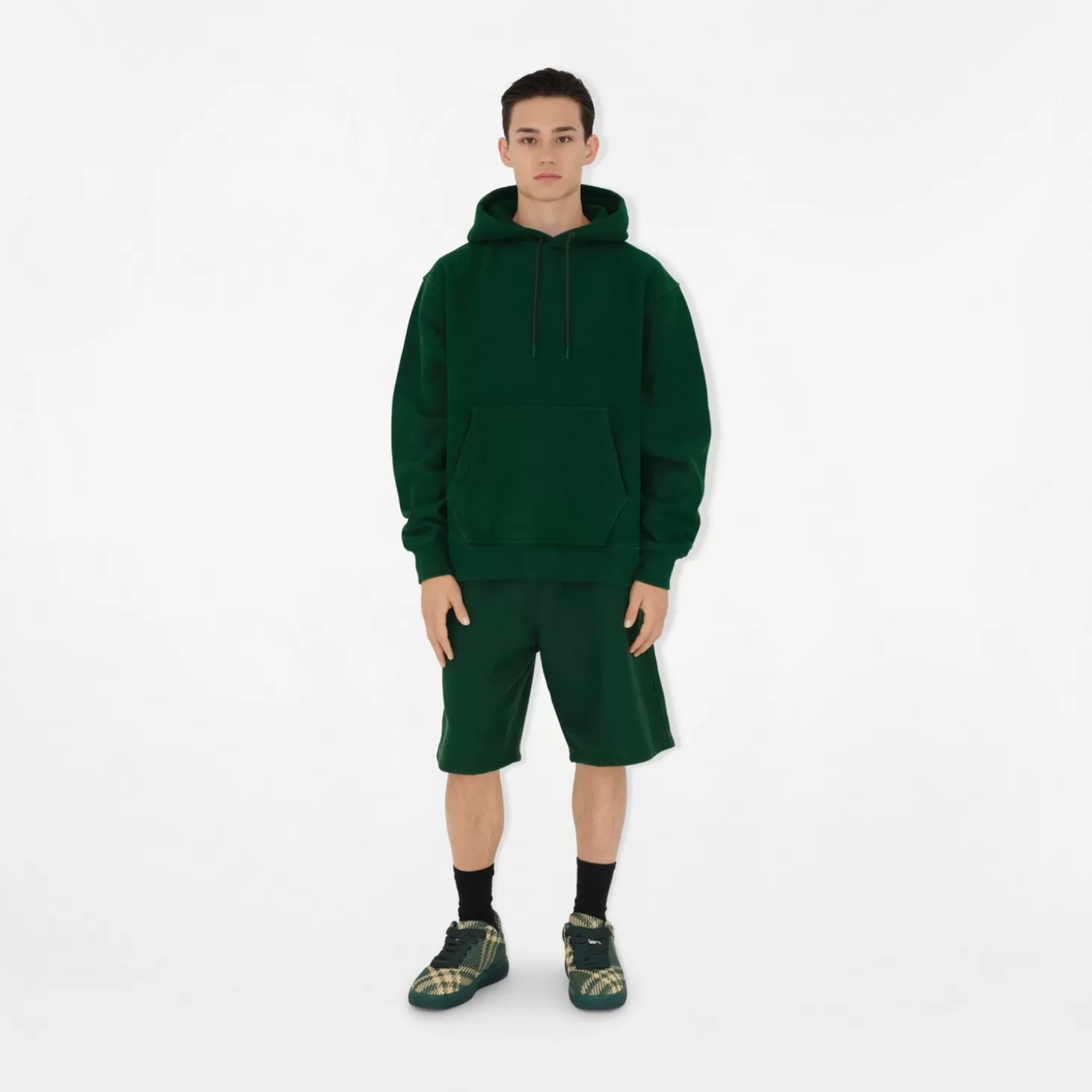 Burberry Shorts i bomull*Män Byxor och shorts