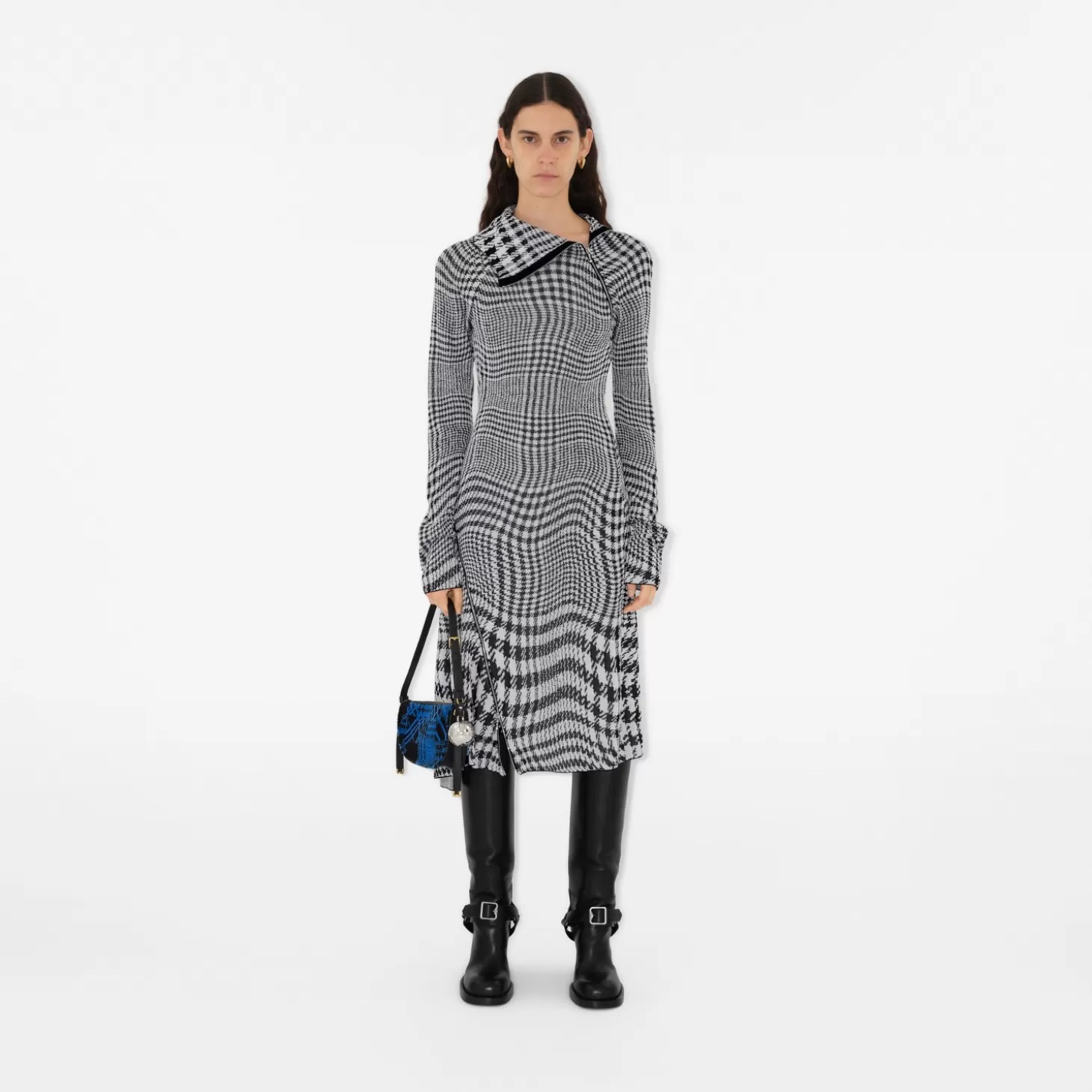Burberry Skev klänning i ullblandning*Kvinnor Klänningar