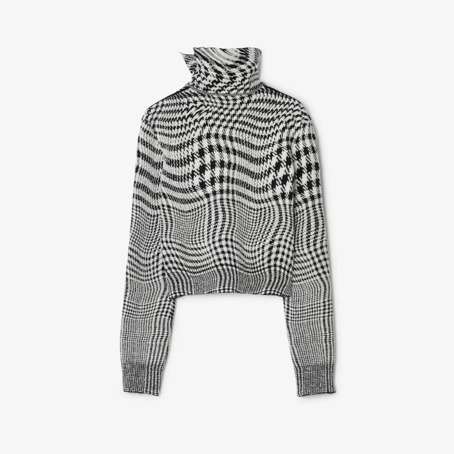 Burberry Skev tröja i ullblandning*Kvinnor Stickat