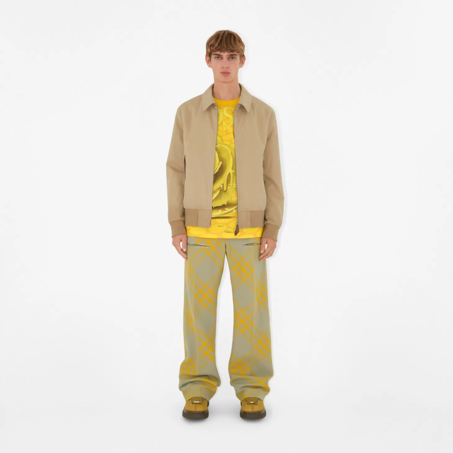 Burberry Soho Heritage Harrington Jacka*Män Kaffor och jackor