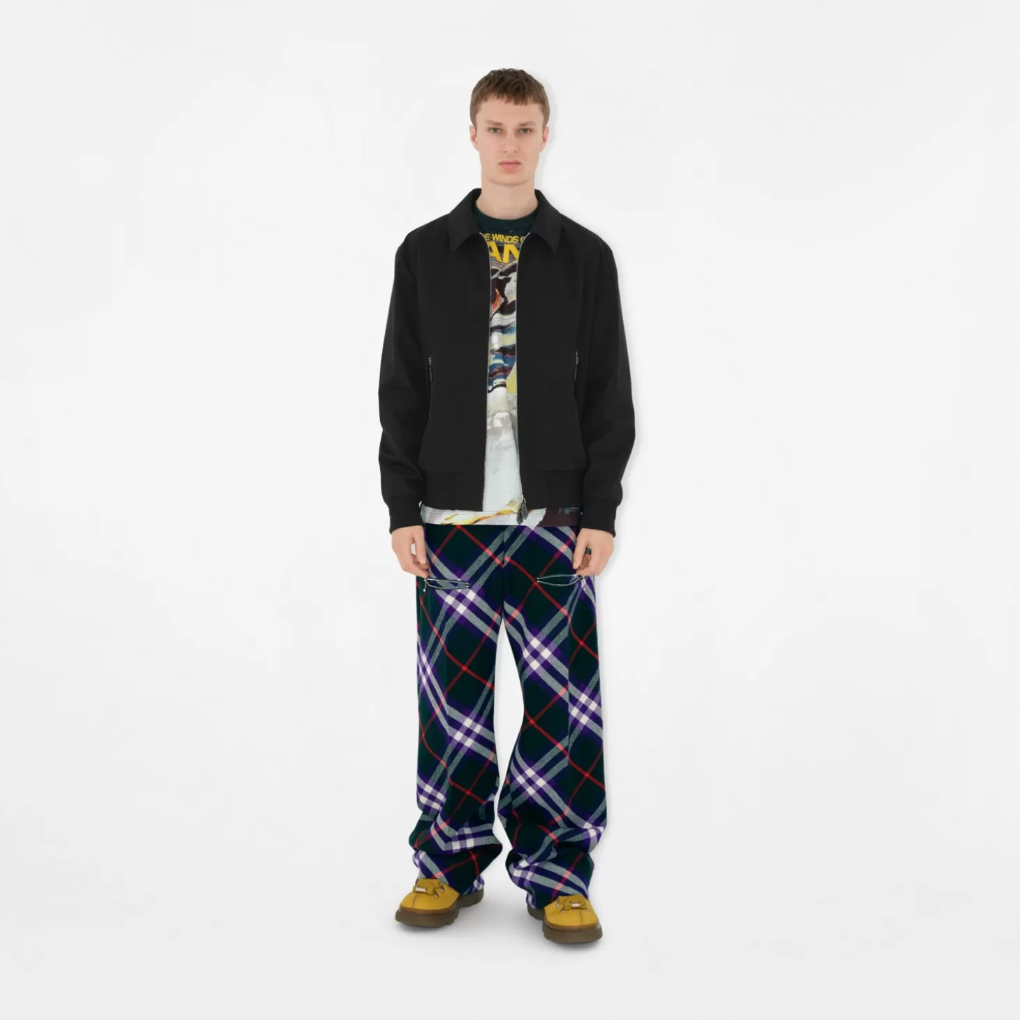 Burberry Soho Heritage Harrington Jacka*Män Kaffor och jackor