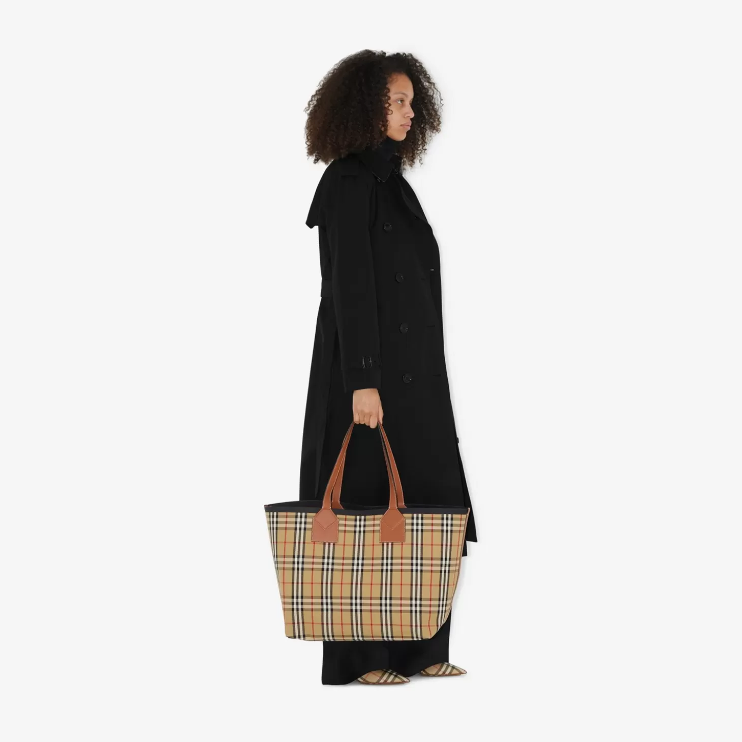 Burberry Stor London-väska*Kvinnor Personliga presenter | Check