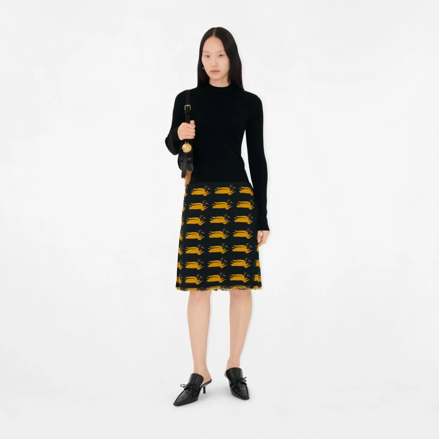 Burberry Stormmulor i läder*Kvinnor Pumpar