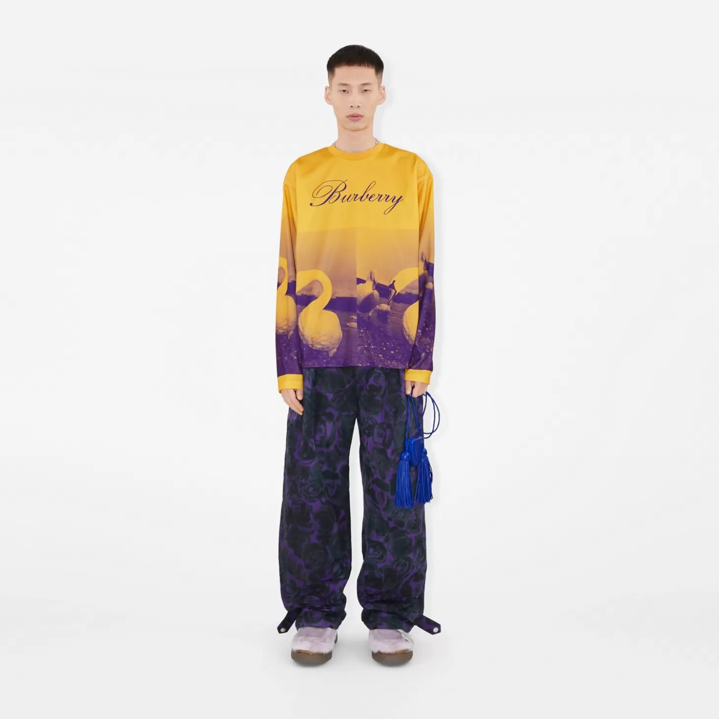 Burberry Svantrycktopp*Män Polos & T-shirts