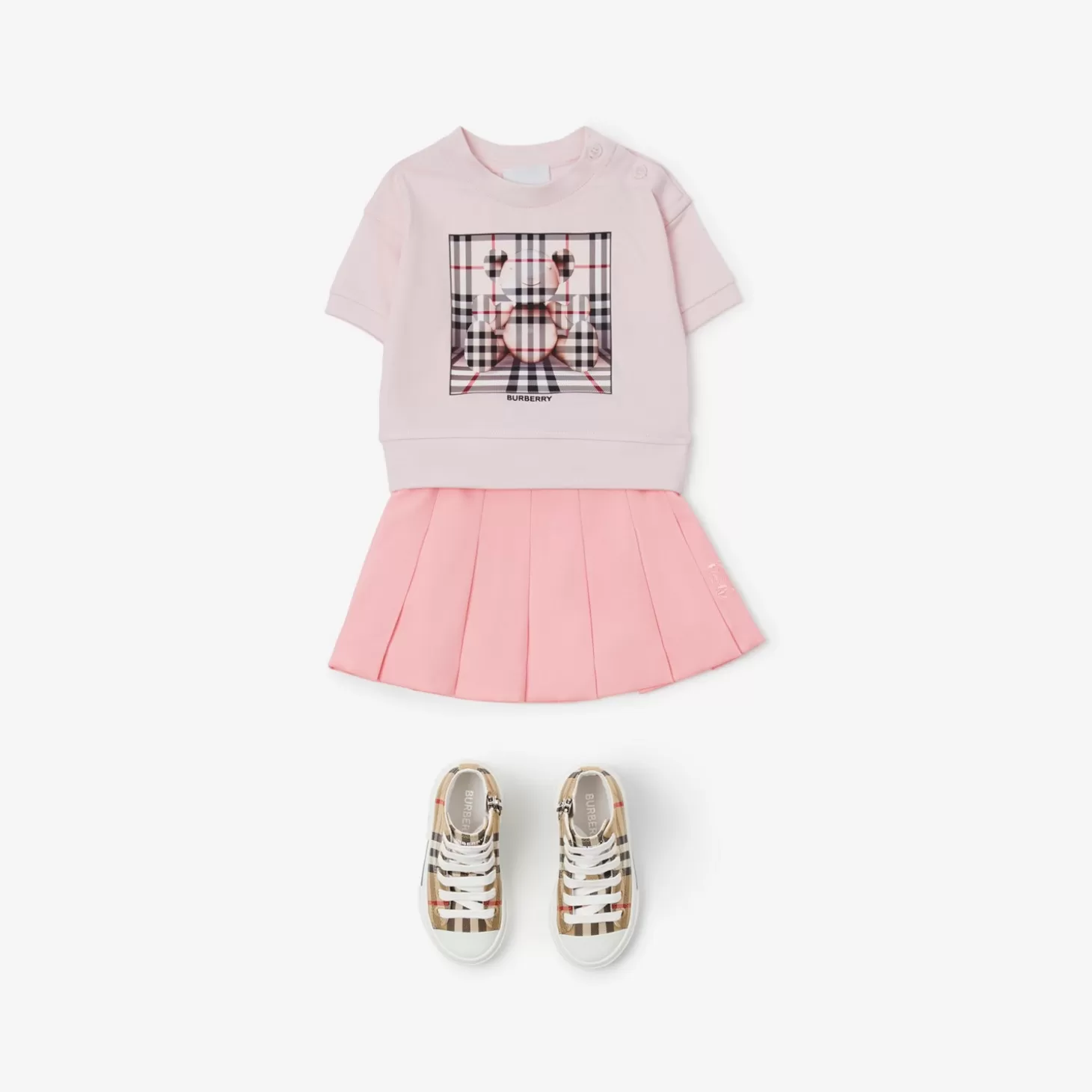 Burberry Thomas Bear T-shirt i bomull*Barn Toppar