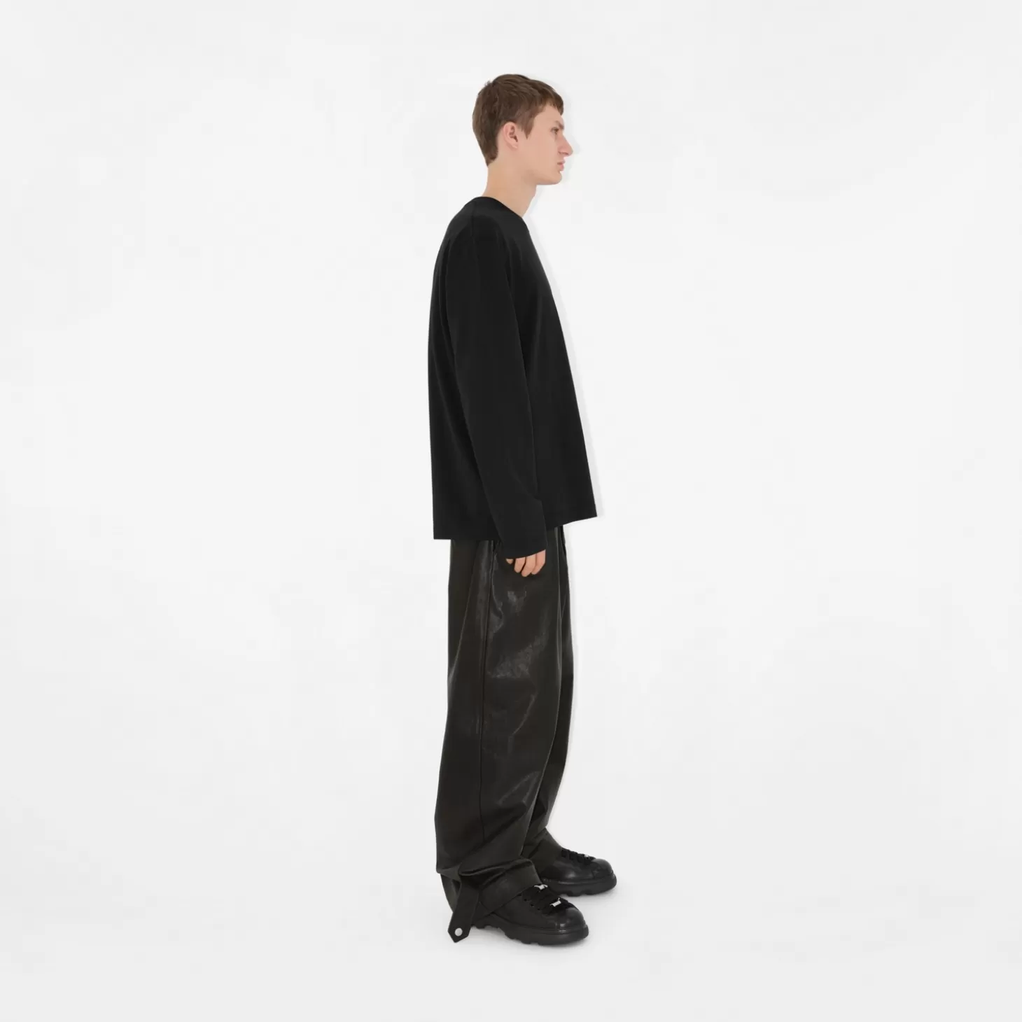 Burberry Topp i bomull*Män Polos & T-shirts