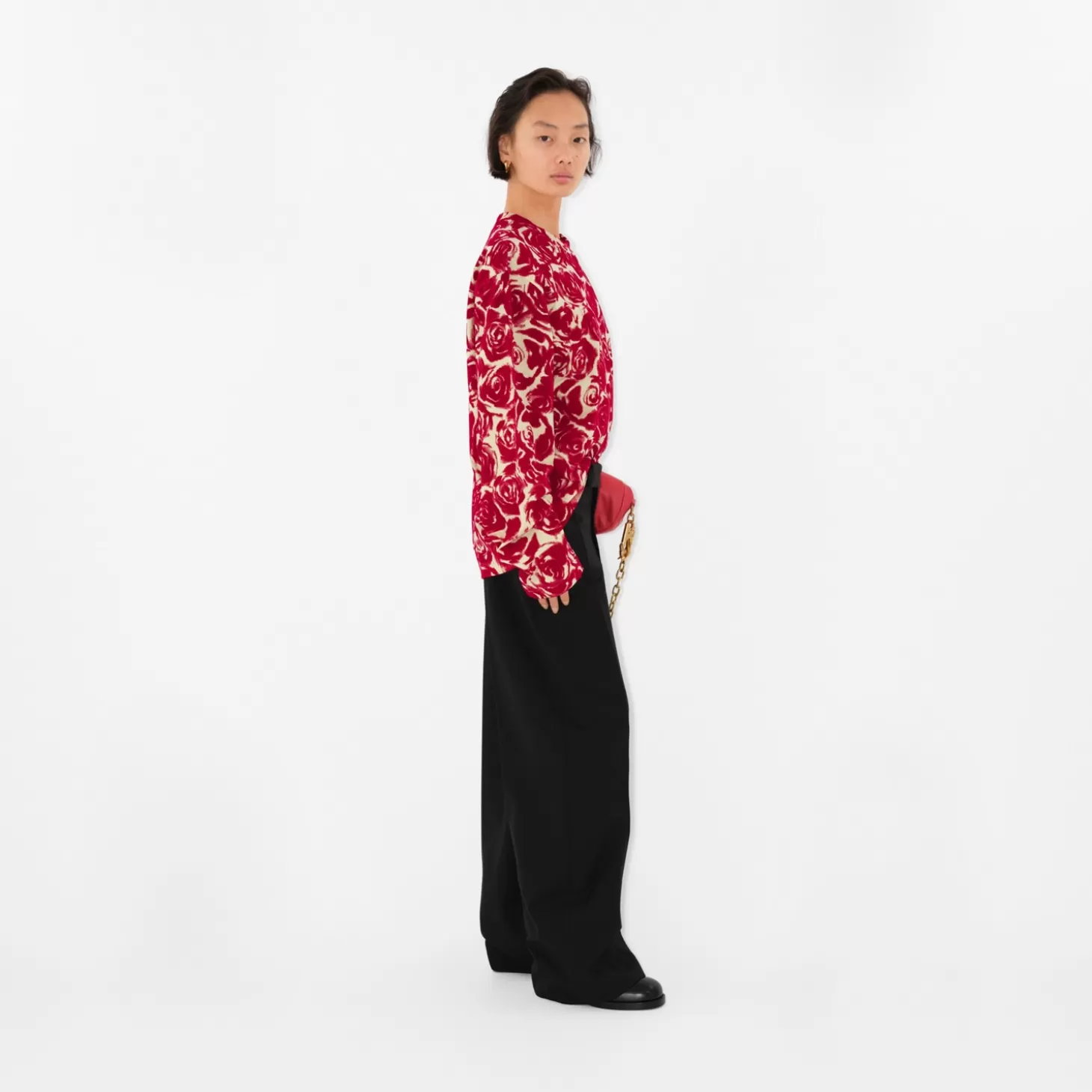 Burberry Topp i rosa bomull*Kvinnor T-shirts