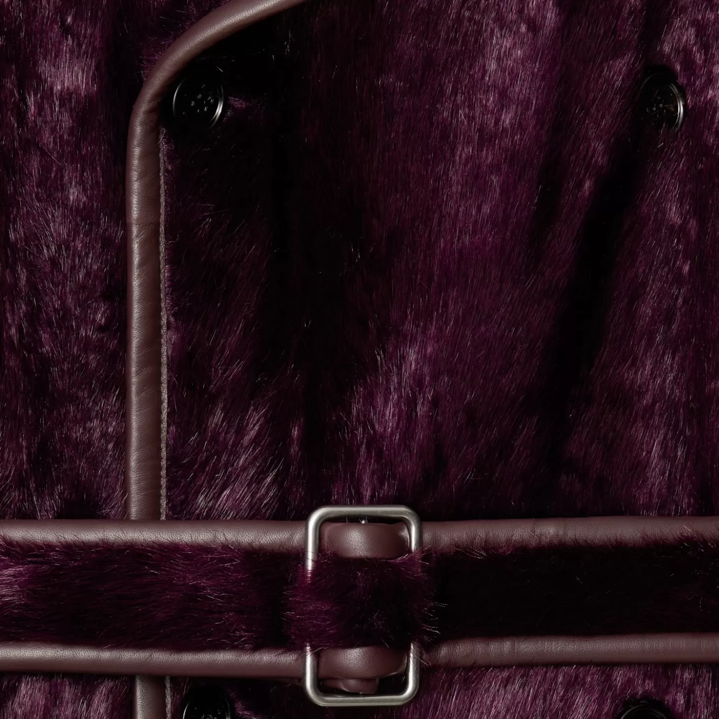 Burberry Trenchcoat i fuskpäls*Kvinnor Kaffor och jackor