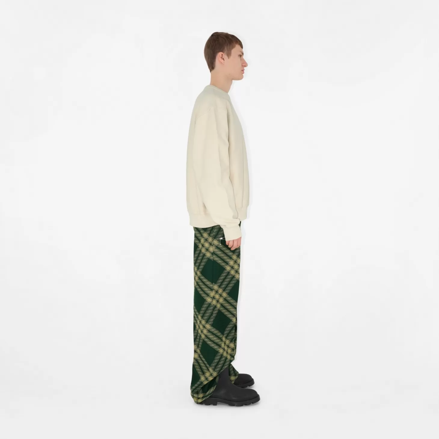 Burberry Tröja i bomull*Män Tröjor och tröjor