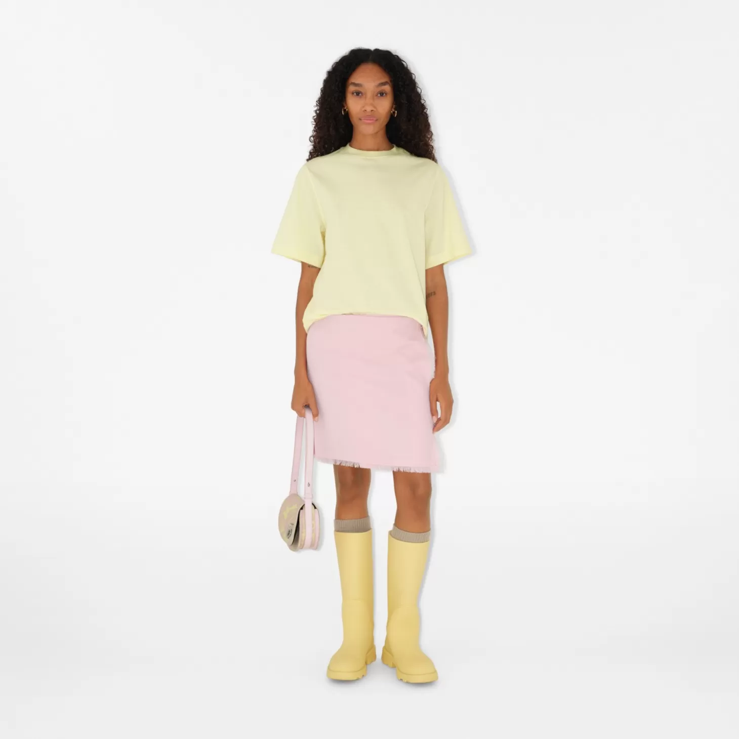 Burberry T-shirt i bomull*Kvinnor T-shirts
