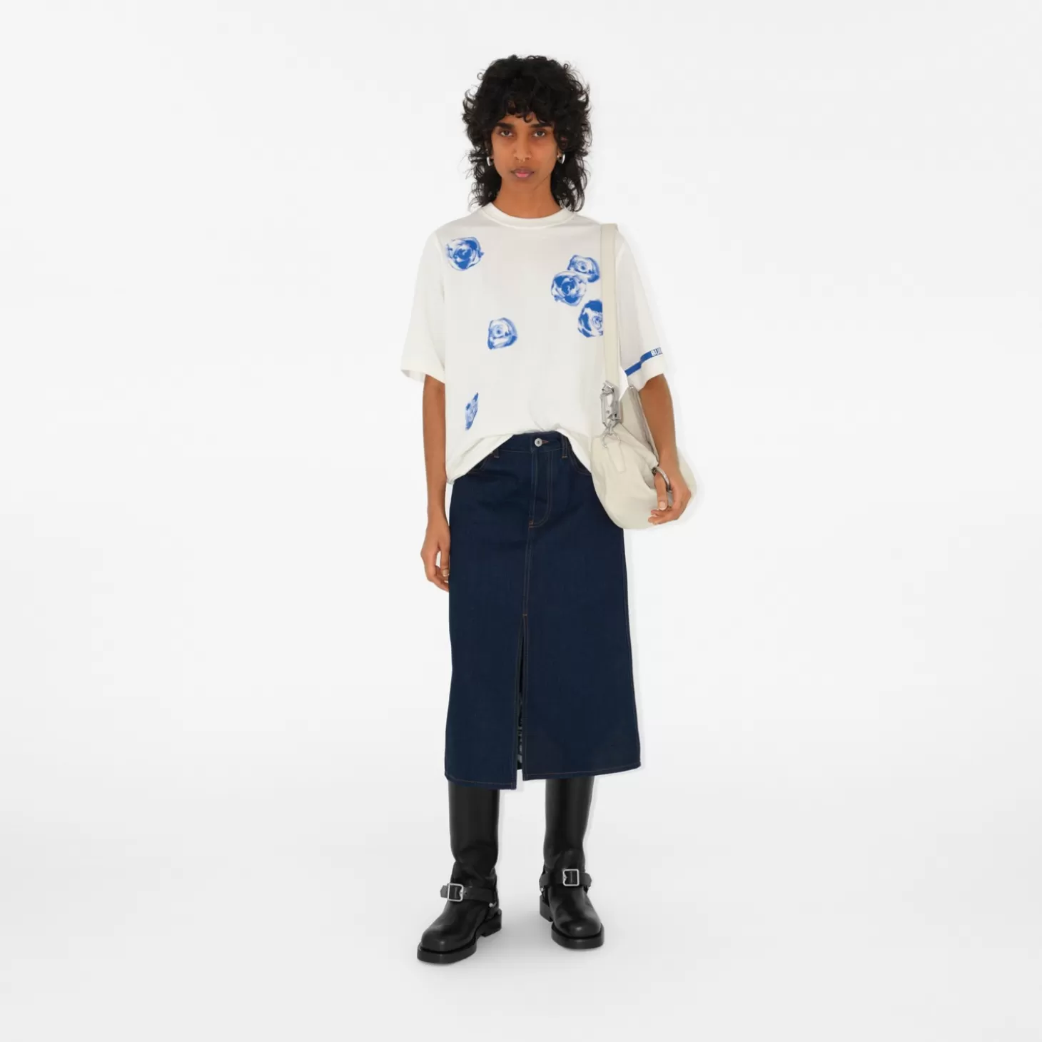 Burberry T-shirt i rosa bomull*Kvinnor T-shirts