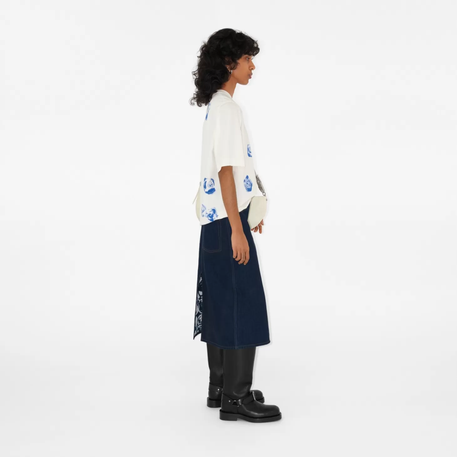 Burberry T-shirt i rosa bomull*Kvinnor T-shirts