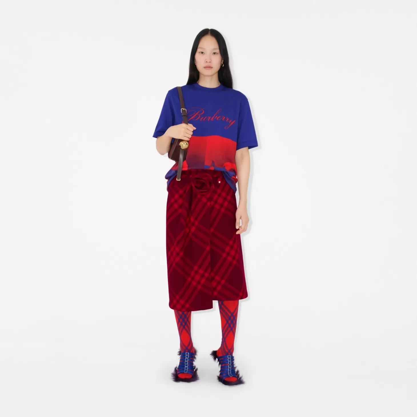 Burberry T-shirt med svantryck*Kvinnor T-shirts