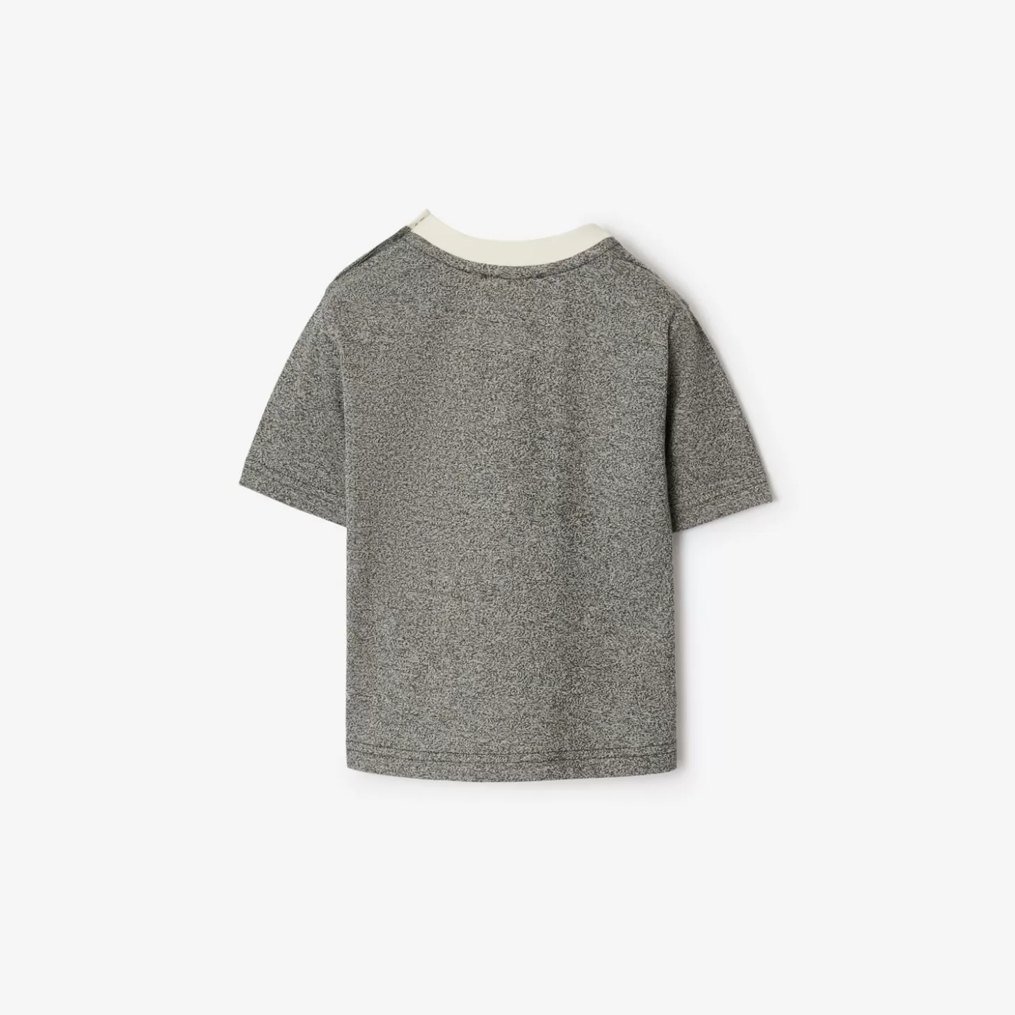 Burberry Tvåfärgad T-shirt i bomull*Barn Toppar