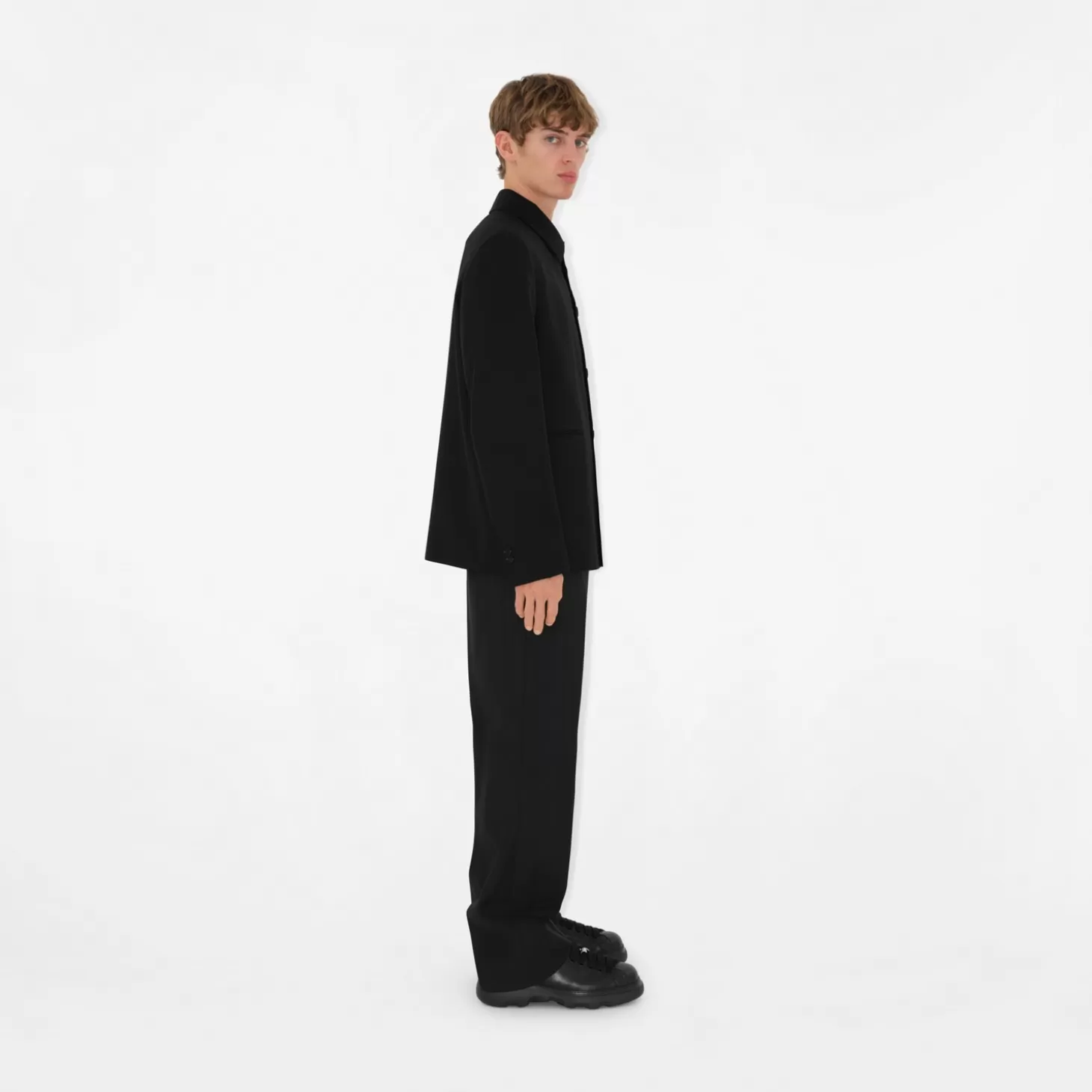 Burberry Ull skräddarsydd jacka*Män Blazers & Skräddarsy