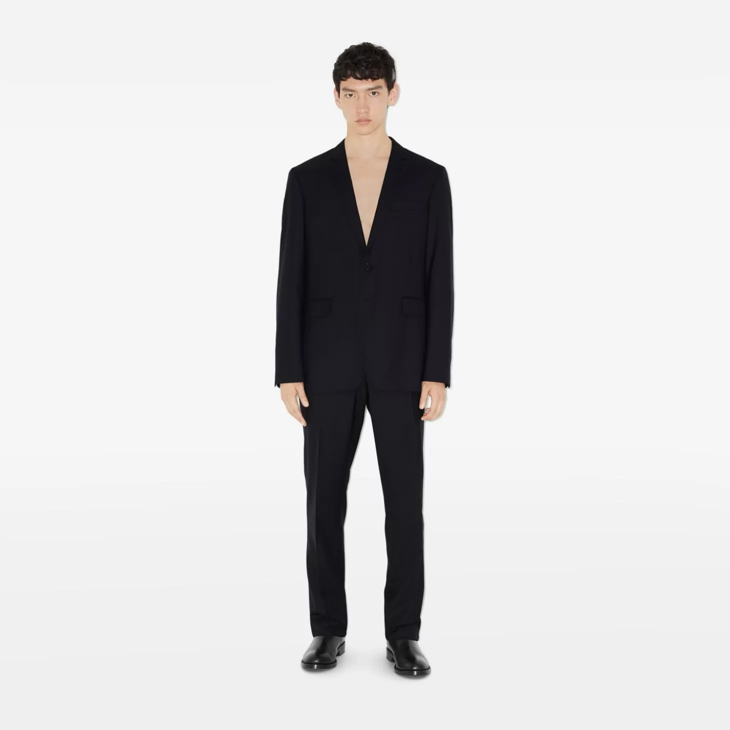Burberry Ull Slim Fit Skräddarsydd jacka*Män Blazers & Skräddarsy