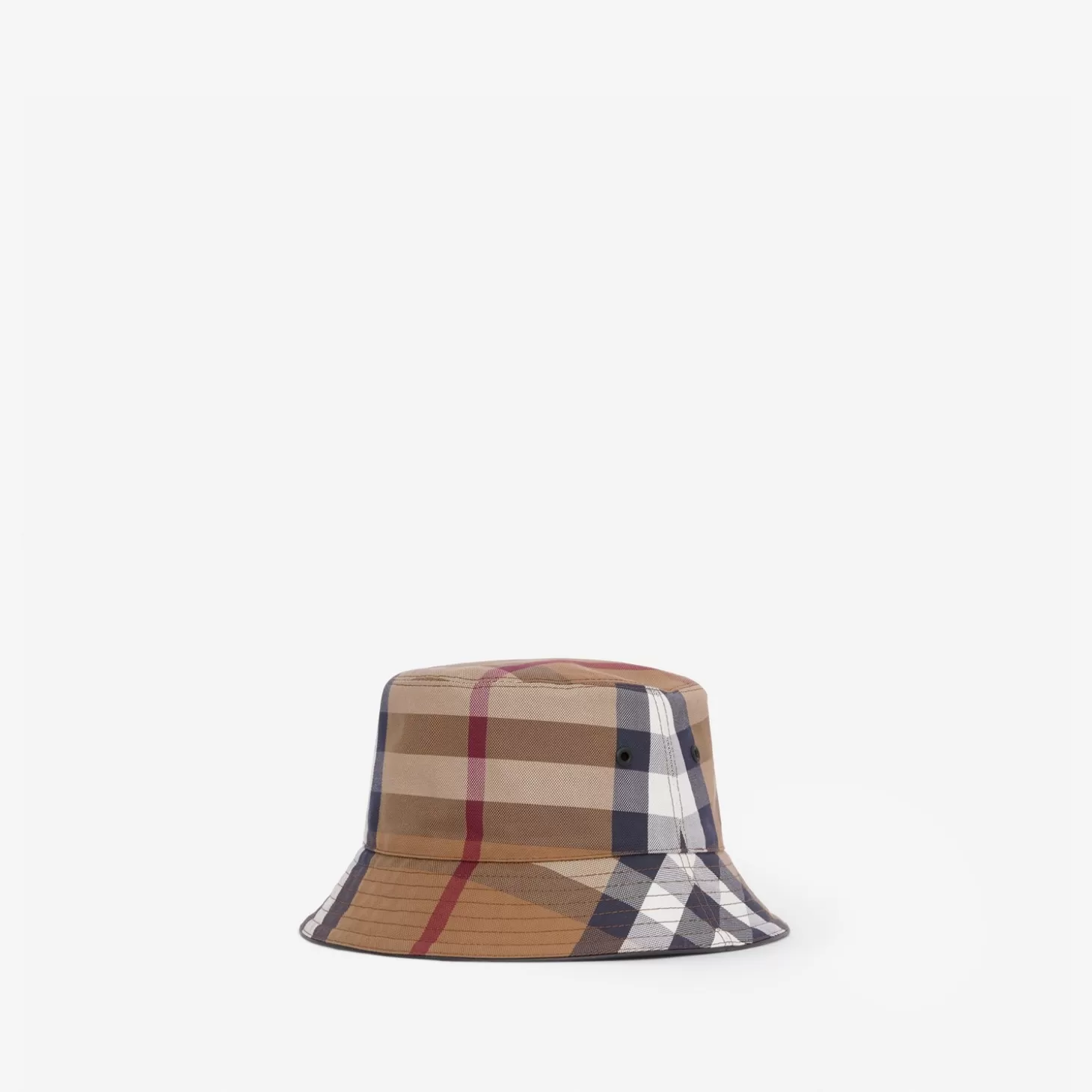 Burberry Överdriven rutig bomull Canvas Bucket Hat*Män/Kvinnor Mössor och handskar | Mössor och handskar