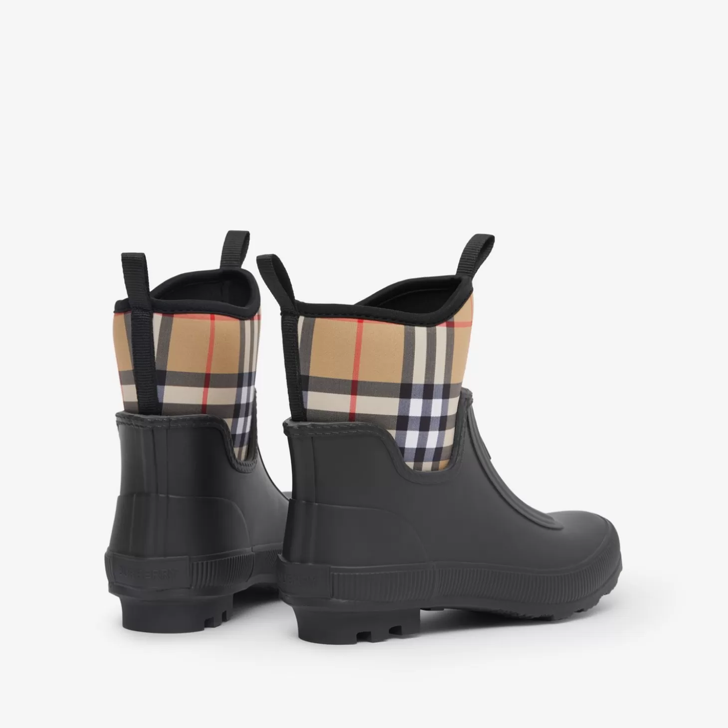 Burberry Vintage Check Neopren Och gummi Regnstövlar*Barn Skor