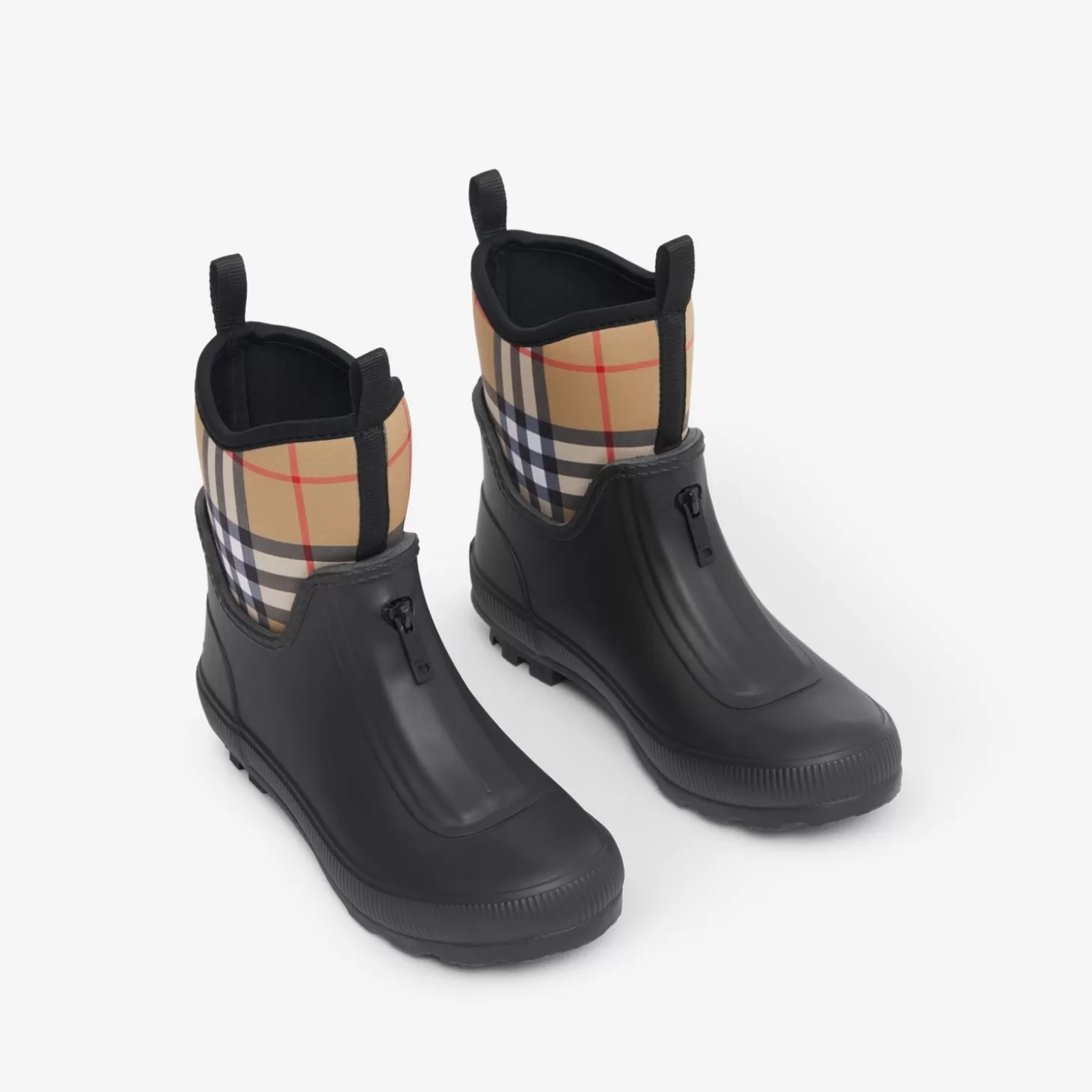 Burberry Vintage Check Neopren Och gummi Regnstövlar*Barn Skor