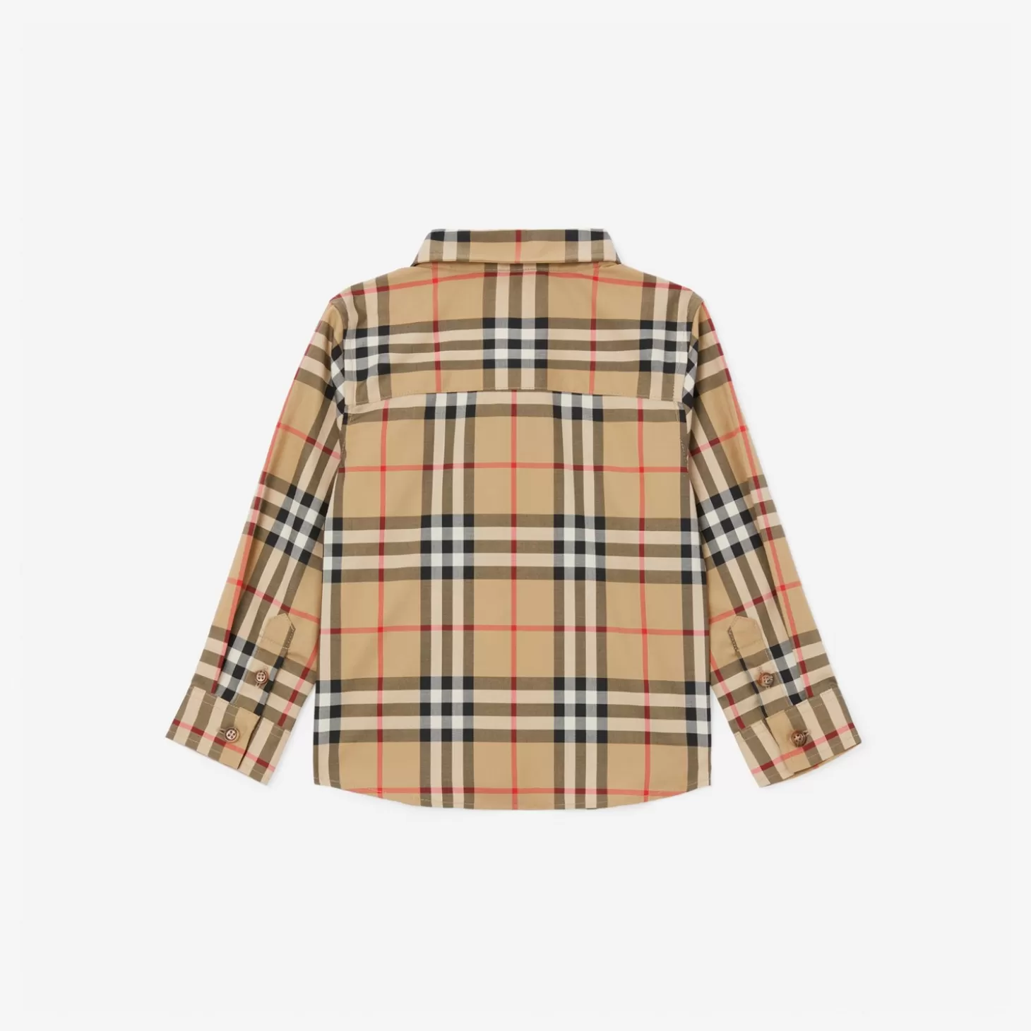 Burberry Vintage rutig bomullsskjorta i stretchig bomull*Barn Bebispresenter | Toppar