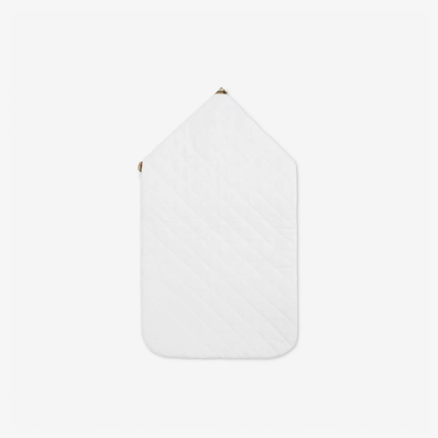 Burberry Vintage rutig fodrad quiltad bomull Baby Nest*Barn Bebispresenter | Nest & filtar