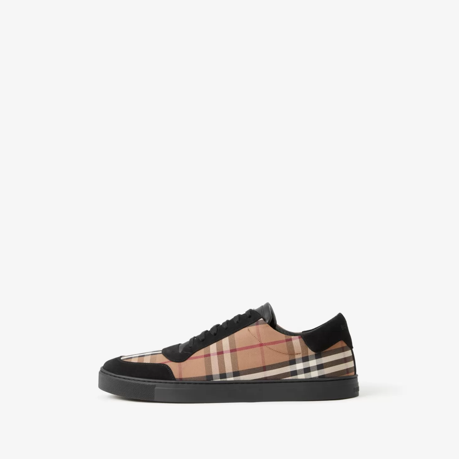 Burberry Vintage Rutig Sneakers i bomull och mocka*Män Sneakers