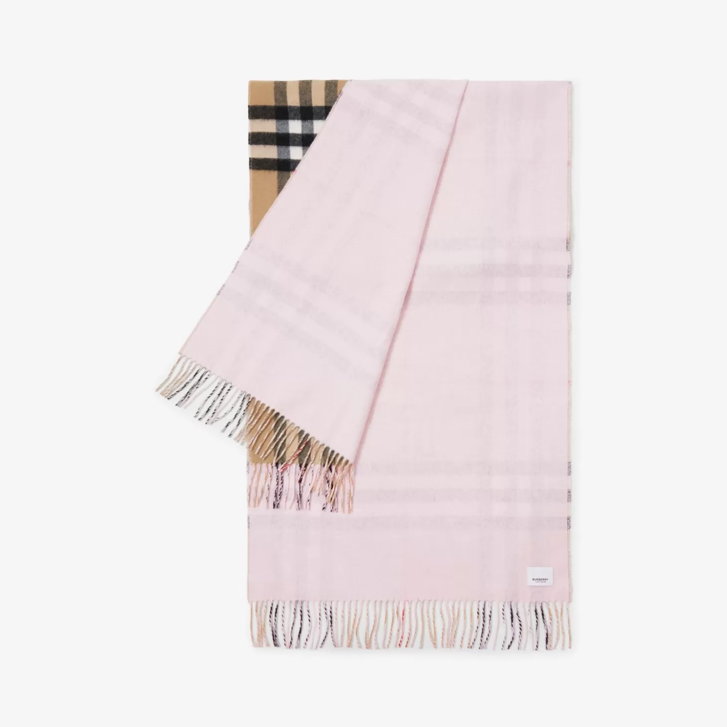 Burberry Vändbar Check Cashmere Scarf*Män/Kvinnor Personliga presenter | Personliga presenter