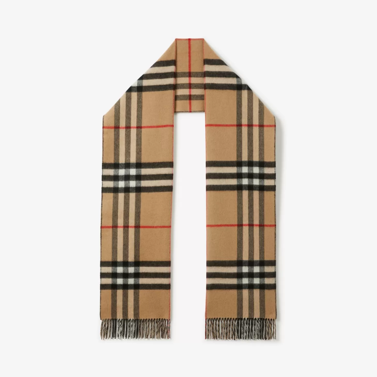 Burberry Vändbar Check Cashmere Scarf*Män/Kvinnor Personliga presenter | Personliga presenter