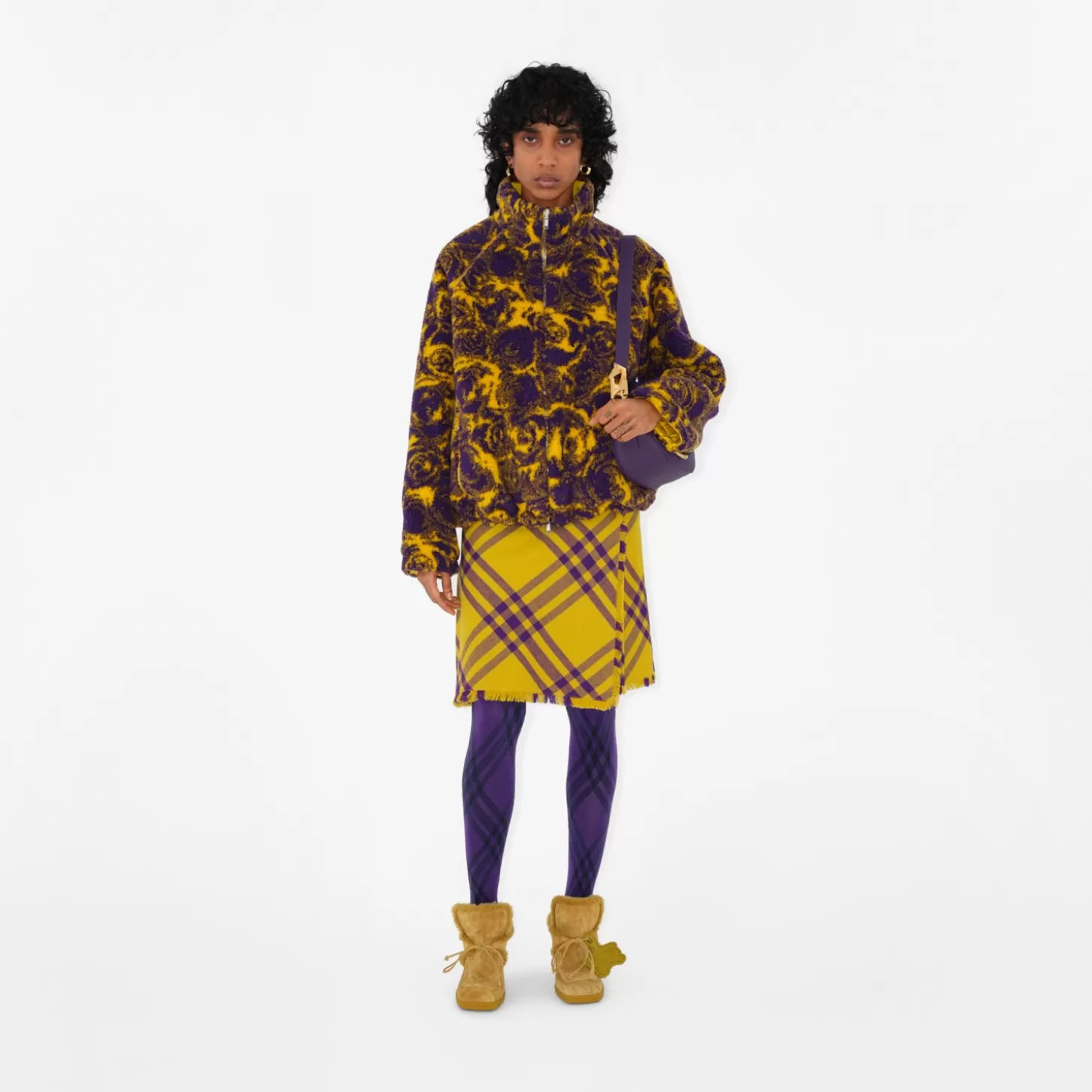Burberry Vändbar Rose Fleecejacka*Kvinnor Kaffor och jackor